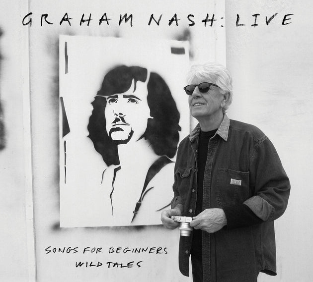 the album cover for Graham Nash - Live Songs For Beginners, Wild Tales [2LP]