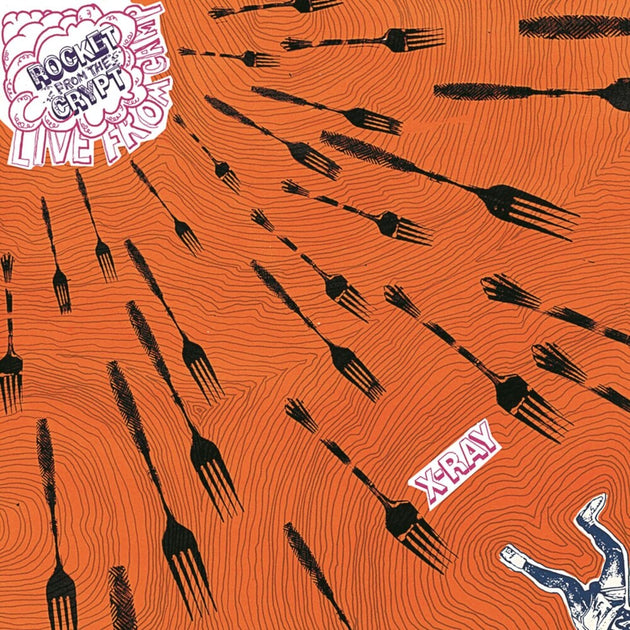 the album cover for Rocket From The Crypt - Live From Camp X-Ray [Limited Edition LP]