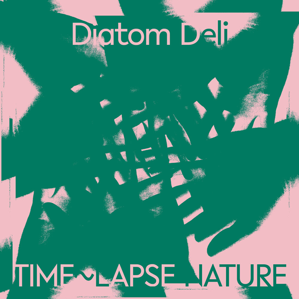 the album cover for Diatom Deli - Time Lapse Nature [Indie Exclusive] (Green & White Marbled)
