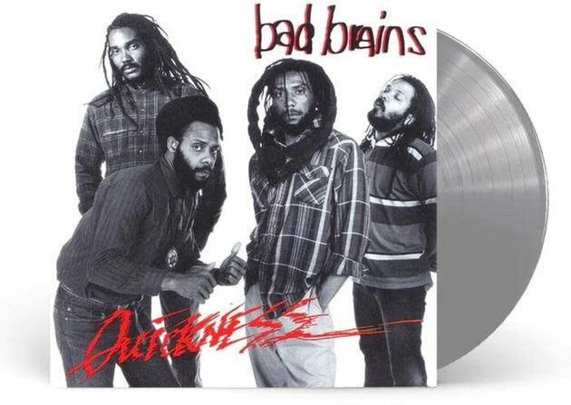 the album cover for Bad Brains - Quickness [Indie Exclusive Limited Edition Silver LP]