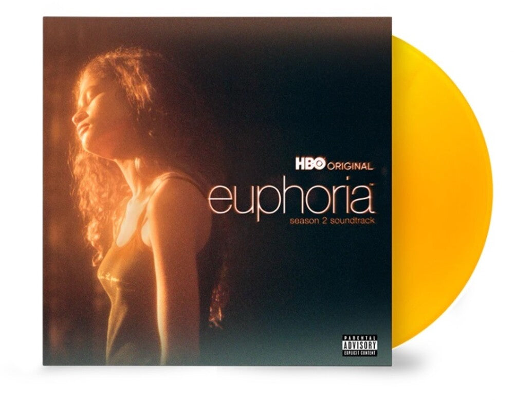 the album cover for Various Artists - Euphoria Season 2 (An HBO Original Series Soundtrack) [Translucent Orange LP]