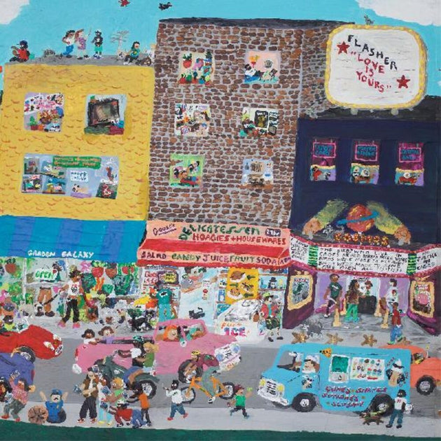 the album cover for Flasher - Love Is Yours [Indie Exclusive Limited Edition Baby Blue LP]