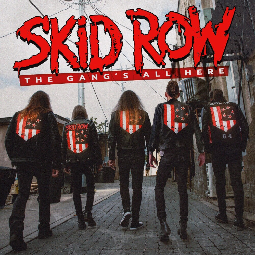 the album cover for Skid Row - The Gang's All Here [Limited Edition White LP]