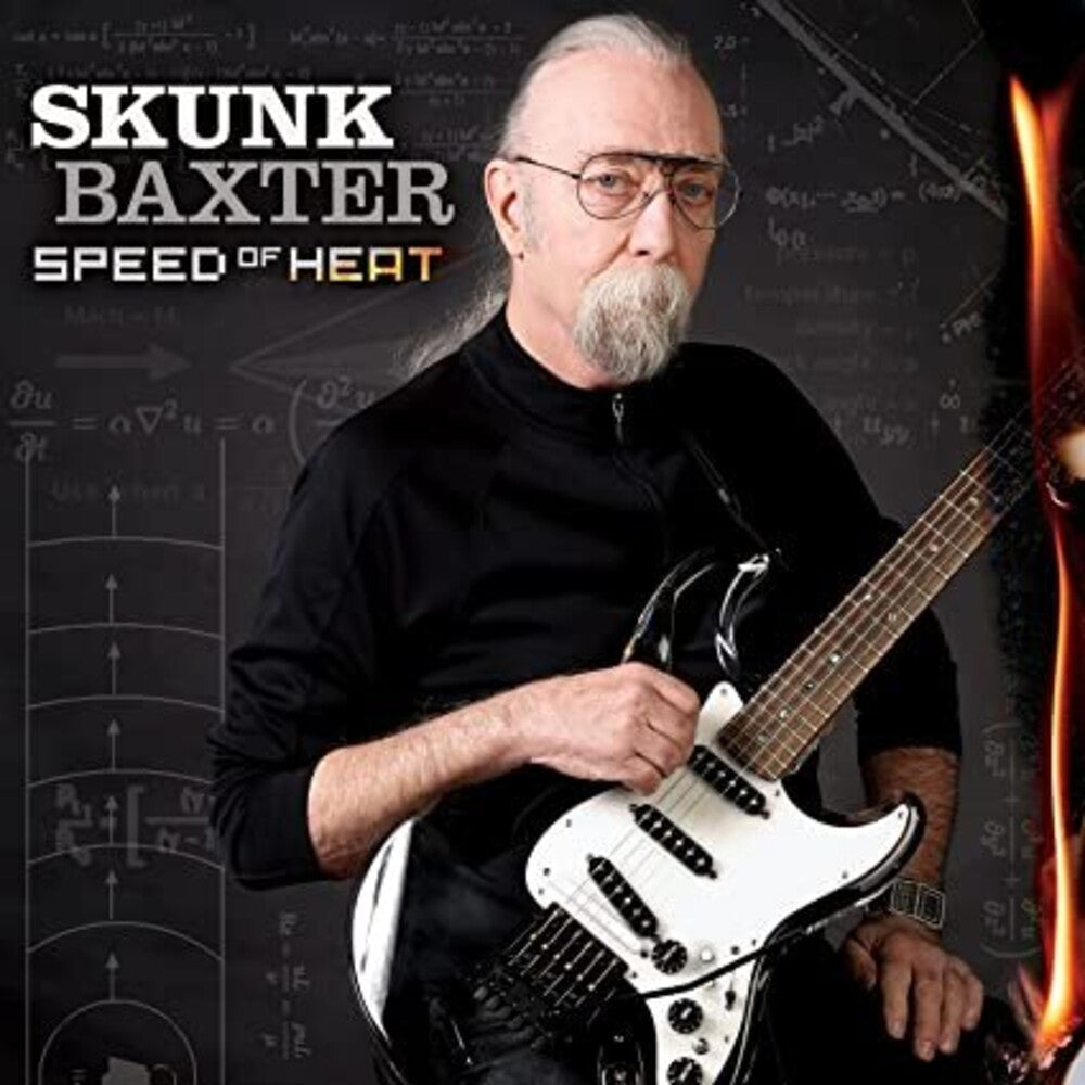 the album cover for Skunk Baxter - Speed Of Heat [LP]