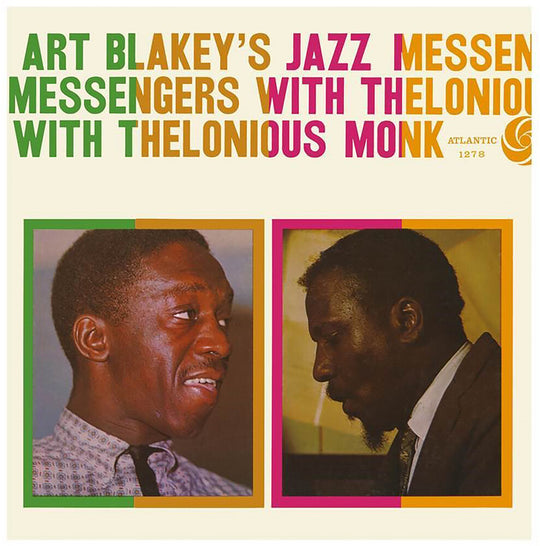 the album cover for Art Blakey’s Jazz Messengers with Thelonious Monk - Art Blakey’s Jazz Messengers with Thelonious Monk [Deluxe Edition 2LP]