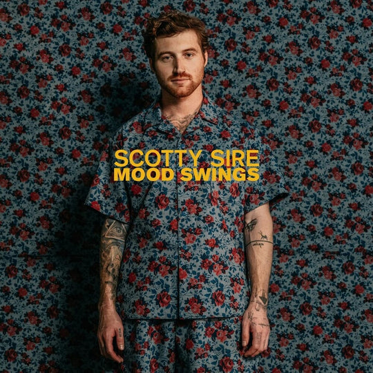 the album cover for Scotty Sire - MOOD SWINGS [Canary Yellow LP]