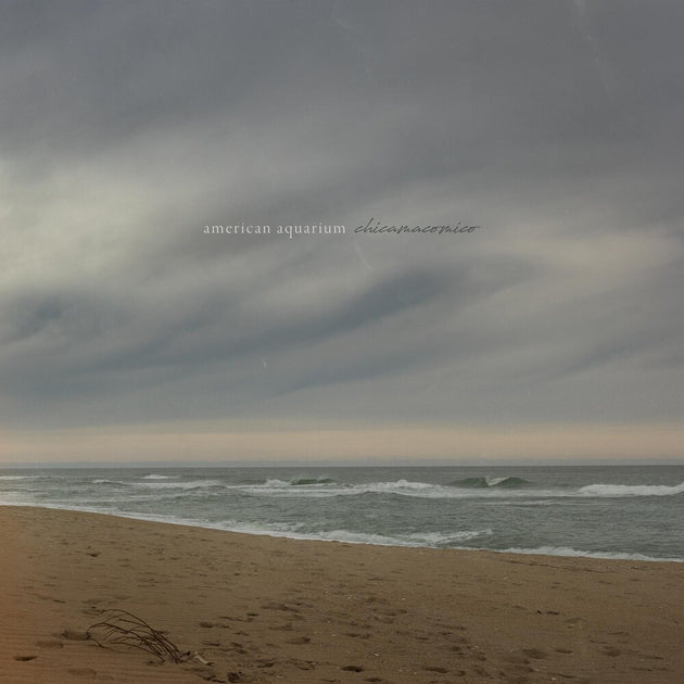 the album cover for American Aquarium - Chicamacomico [Indie Exclusive Limited Edition Translucent Green w/ Black Smoke LP]