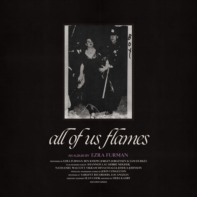 the album cover for Ezra Furman - All Us Flames [LP]