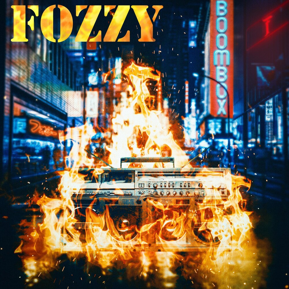 the album cover for Fozzy - Boombox [Indie Exclusive Limited Edition LP]