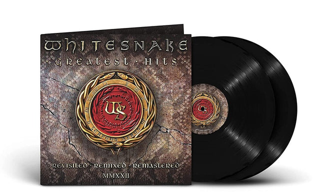 the album cover for Whitesnake - Greatest Hits: Revisited, Remixed, Remastered [2LP]