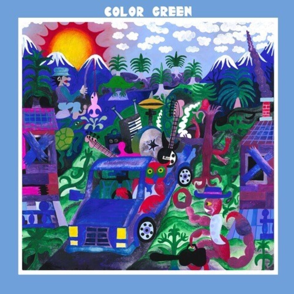 the album cover for Color Green - Color Green