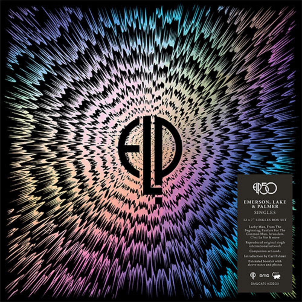 the album cover for Emerson, Lake & Palmer - Singles [Vinyl Box Set]