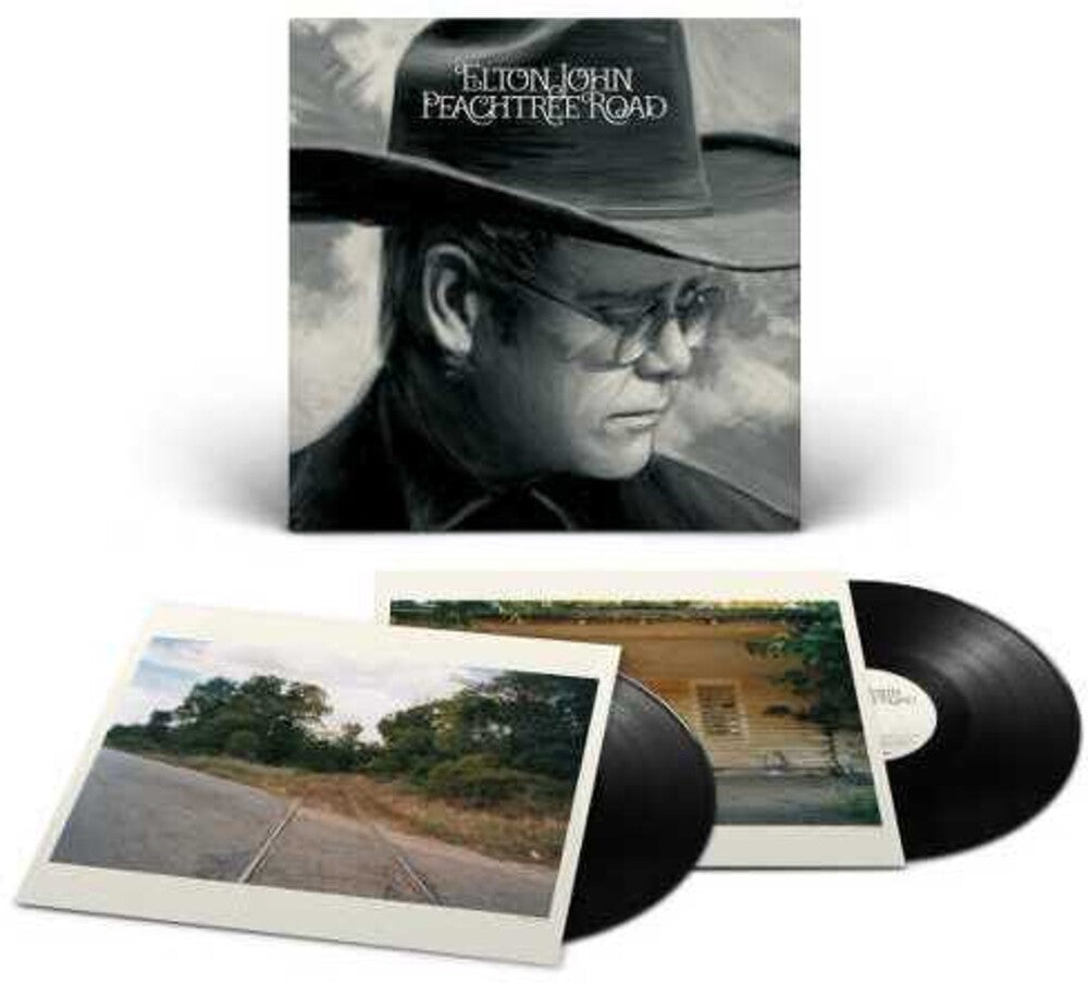 the album cover for Elton John - Peachtree Road [2LP]