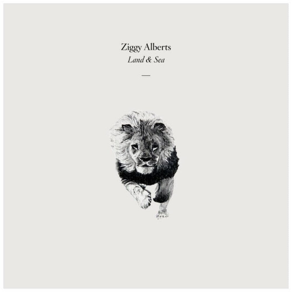 the album cover for Ziggy Alberts - Land & Sea [Indie Exclusive Limited Edition LP]