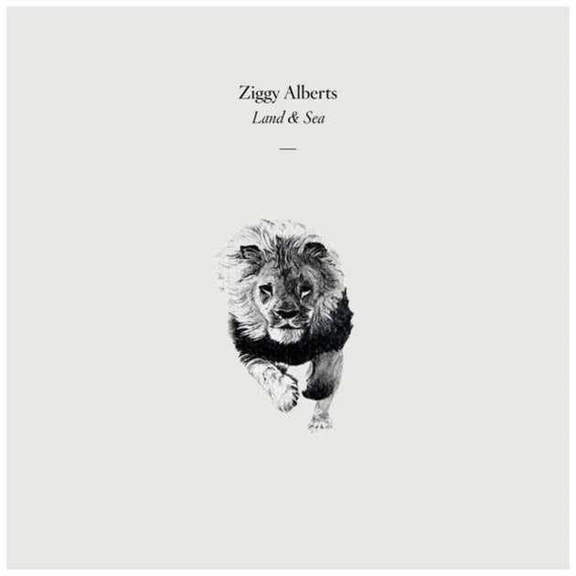 the album cover for Ziggy Alberts - Land & Sea [Indie Exclusive Limited Edition LP]