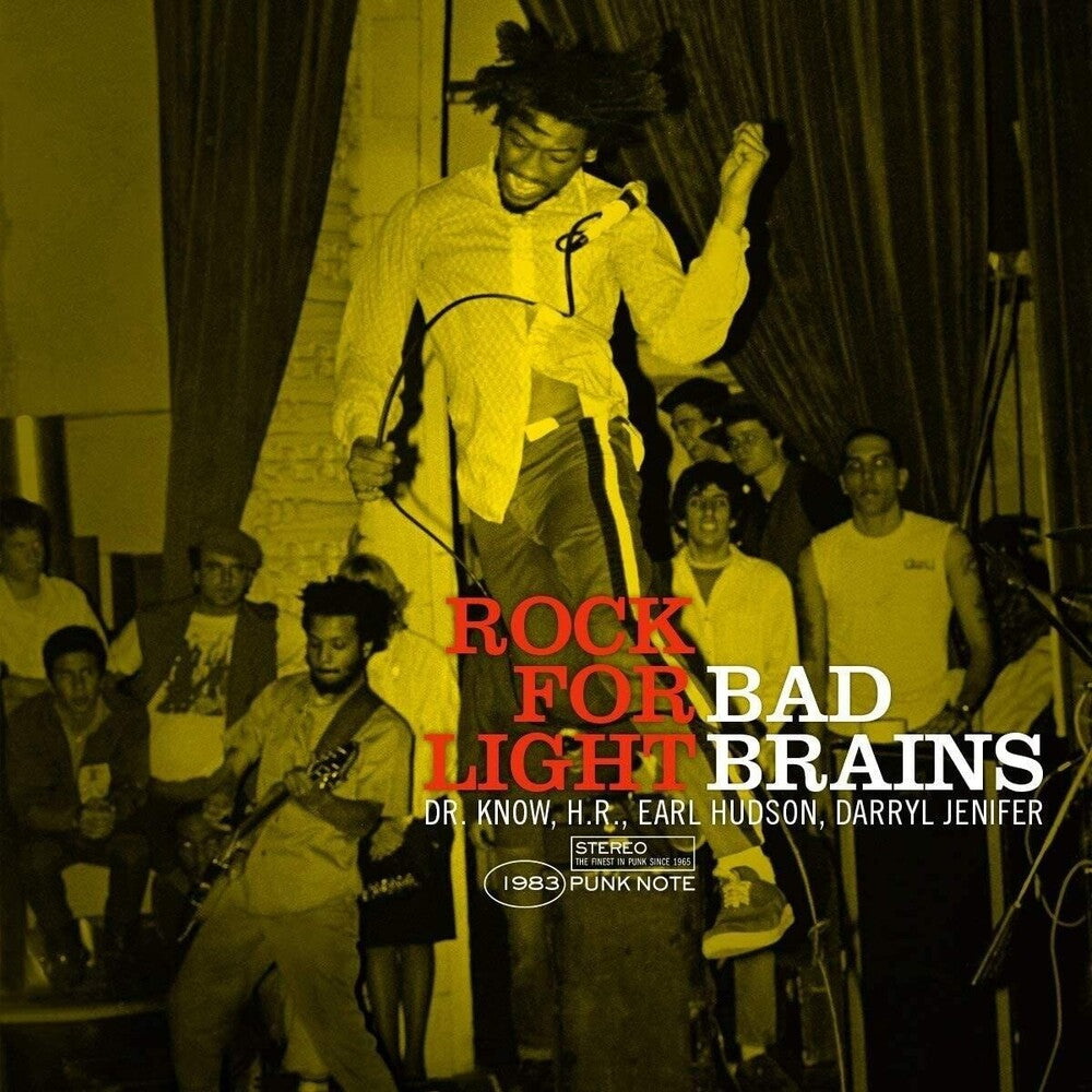 the album cover for Bad Brains - Rock For Light - Punk Note Edition [LP]