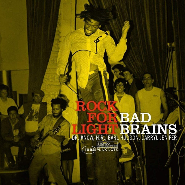 the album cover for Bad Brains - Rock For Light - Punk Note Edition [LP]