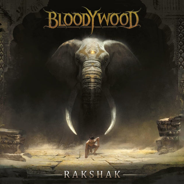 the album cover for Bloodywood - Rakshak (Blk) (Blue) [Colored Vinyl] (Wht) (Uk)