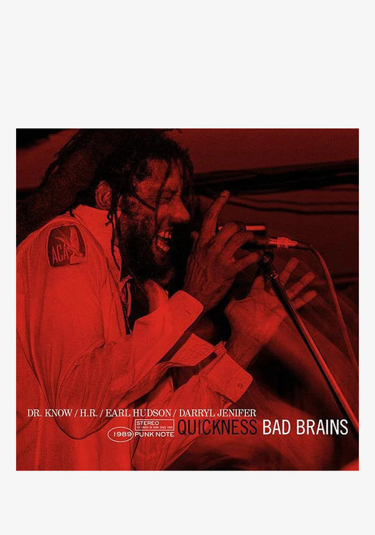 the album cover for Bad Brains - Quickness (Punk Note) [LP]
