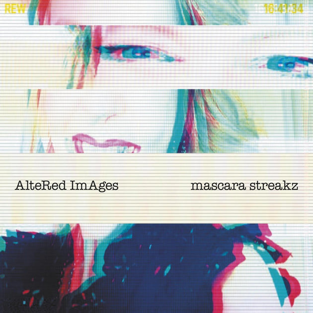 the album cover for Altered Images - Mascara Streakz [Indie Exclusive Limited Edition Silver LP]