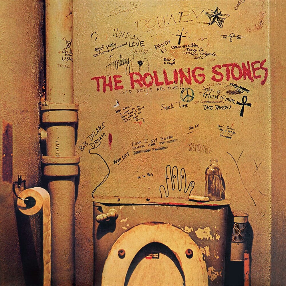 the album cover for The Rolling Stones - Beggars Banquet [LP]