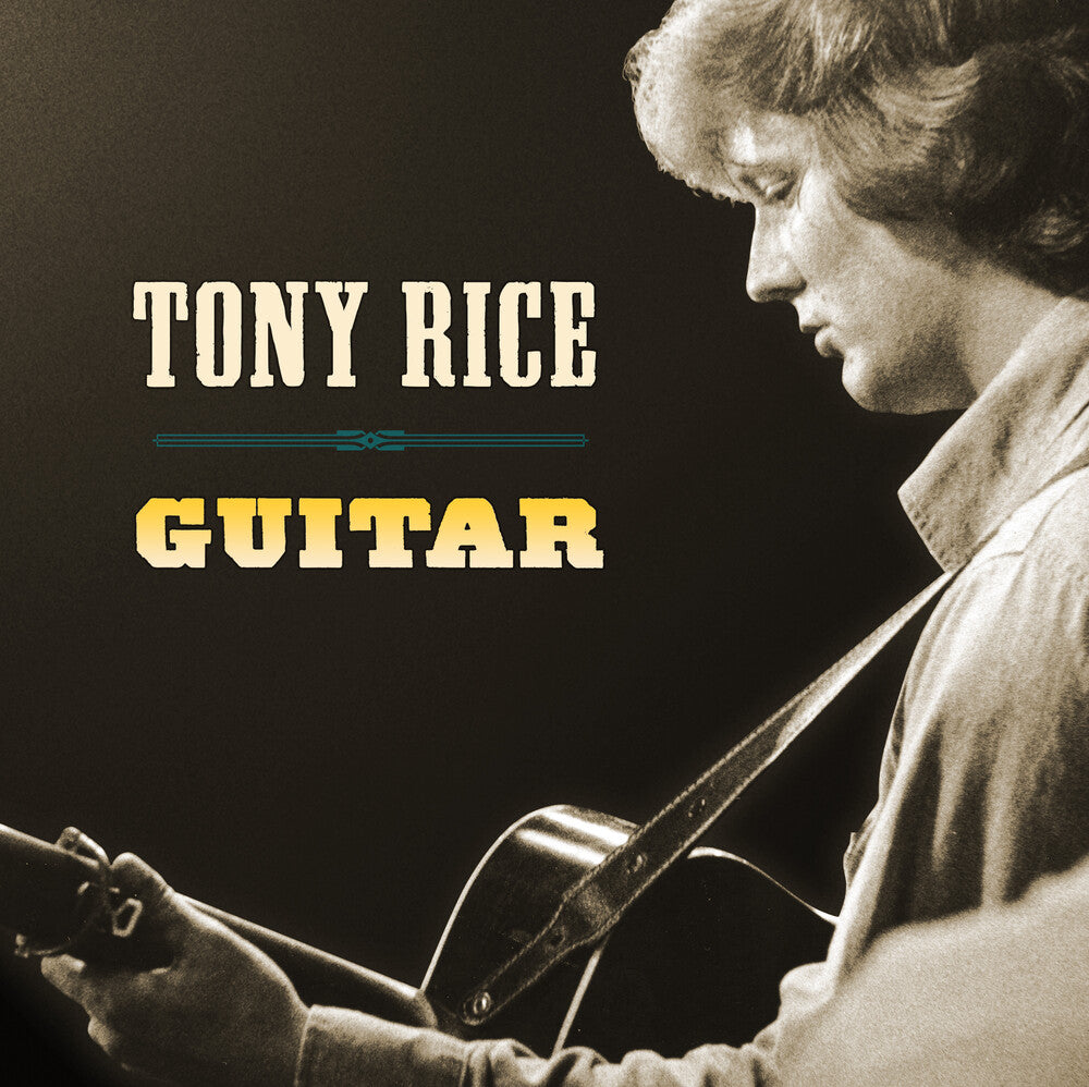 the album cover for Tony Rice - Guitar