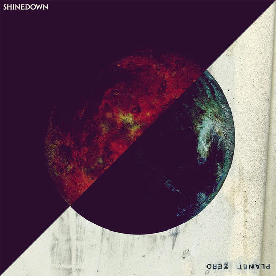 the album cover for Shinedown - Planet Zero [Clear Vinyl]