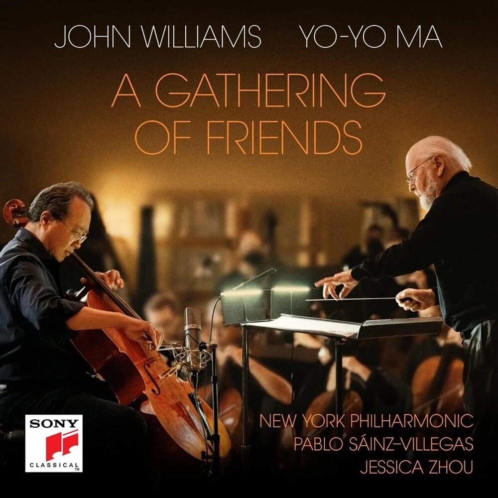 the album cover for Williams, John / Ma, Yo-Yo Ma / NY Philharmonic - Gathering Of Friends