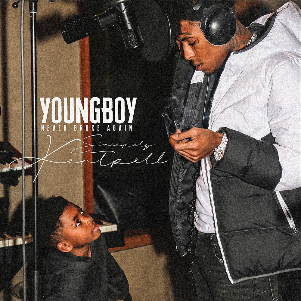 the album cover for Youngboy Never Broke Again - Sincerely, Kentrell [2LP]