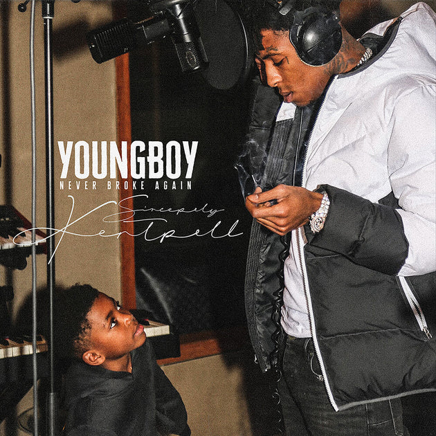 the album cover for Youngboy Never Broke Again - Sincerely, Kentrell [2LP]
