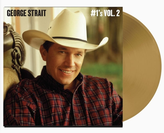 the album cover for George Strait - #1’s Volume 2 [Tan LP]