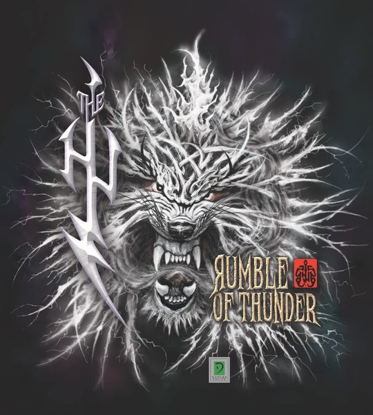 the album cover for The HU - Rumble Of Thunder [Indie Exclusive Limited Edition Red LP]
