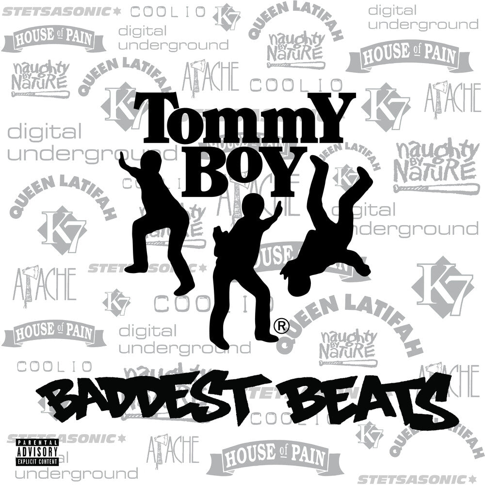 the album cover for Various Artists - Tommy Boy's Baddest Beats [RSD Black Friday 2022]