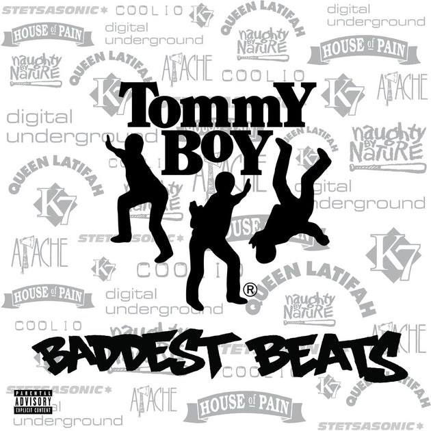 the album cover for Various Artists - Tommy Boy's Baddest Beats [RSD Black Friday 2022]