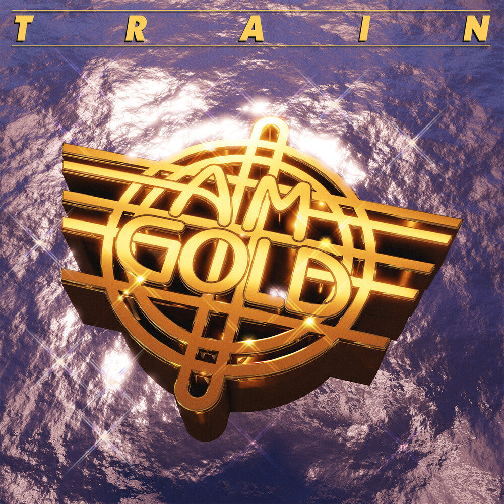 the album cover for Train - Am Gold [Metallic Gold LP]