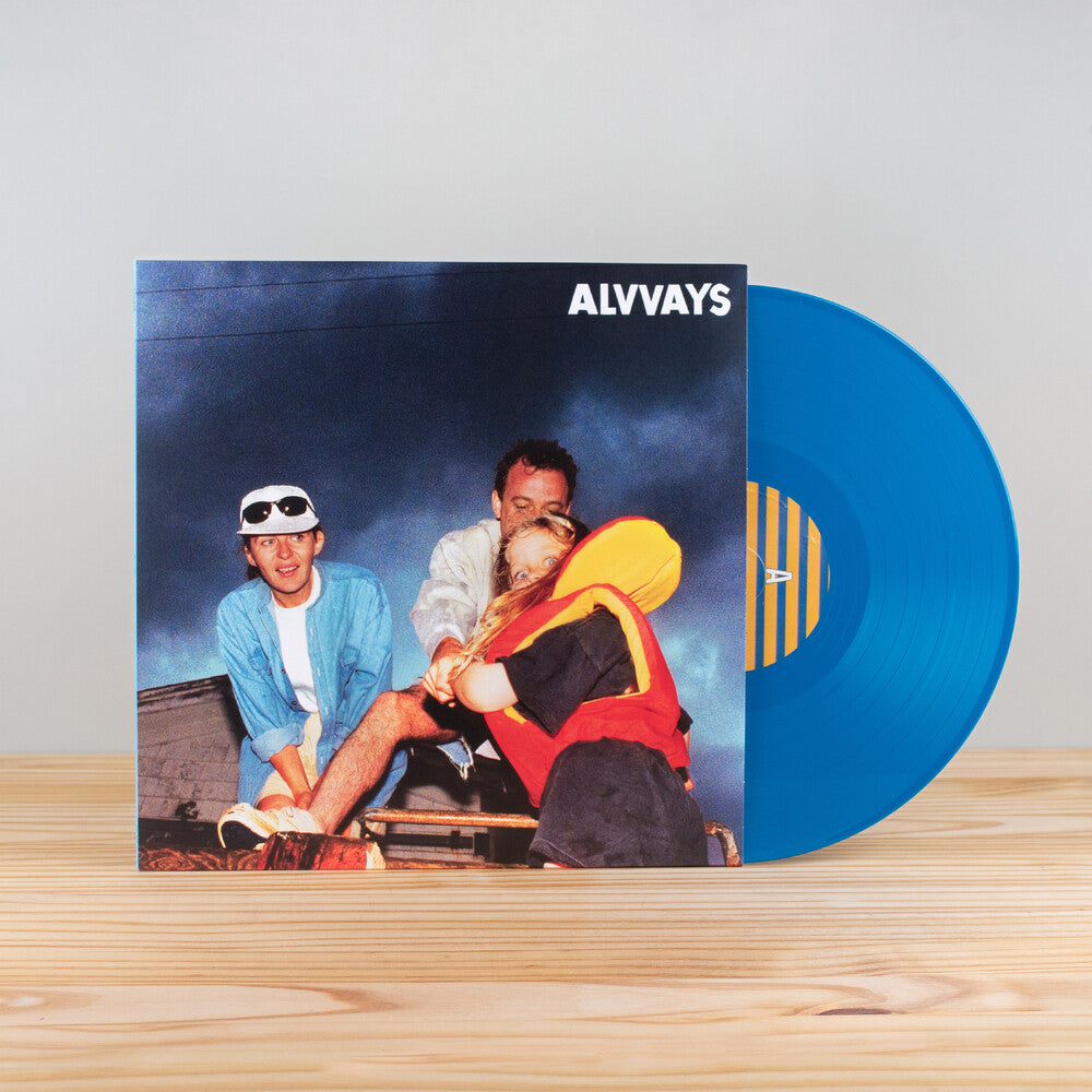 the album cover for Alvvays - Blue Rev [Marbled Blue LP]
