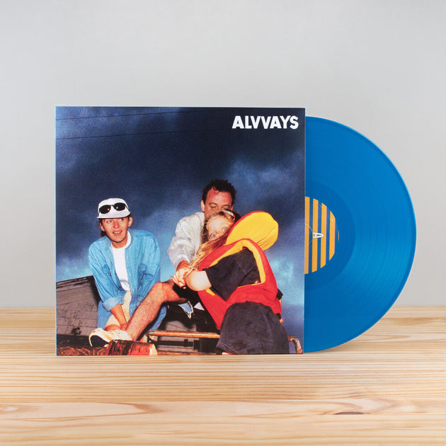 the album cover for Alvvays - Blue Rev [Marbled Blue LP]