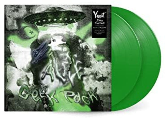 the album cover for Yeat - 2 Alivë (Geëk Pack) [Leaf Green 2 LP]
