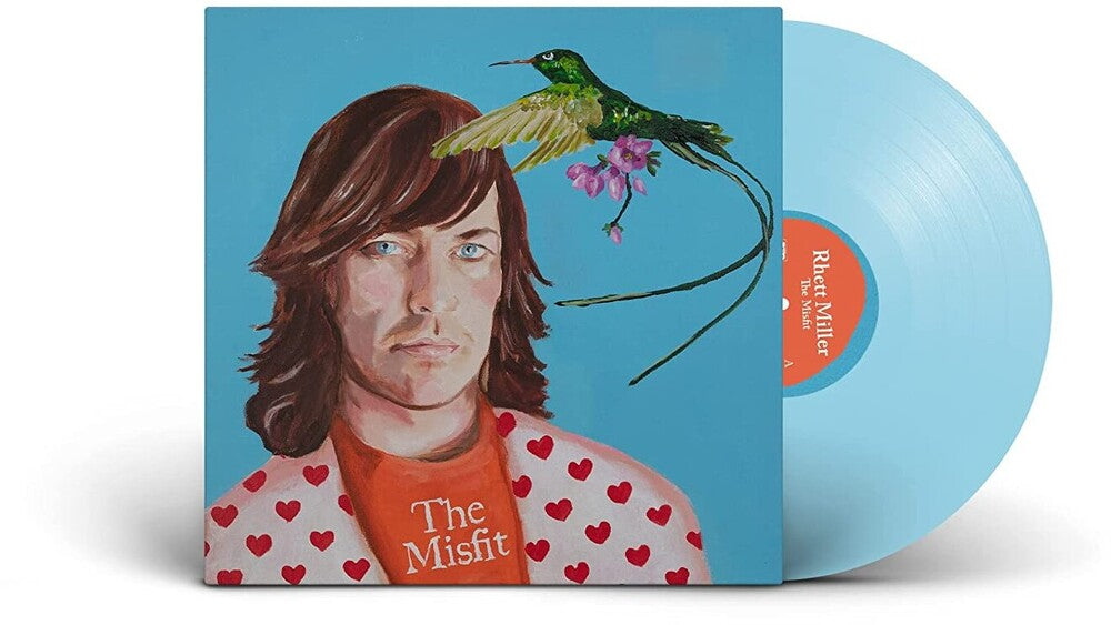 the album cover for Rhett Miller - The Misfit [Light Blue Opaque LP]