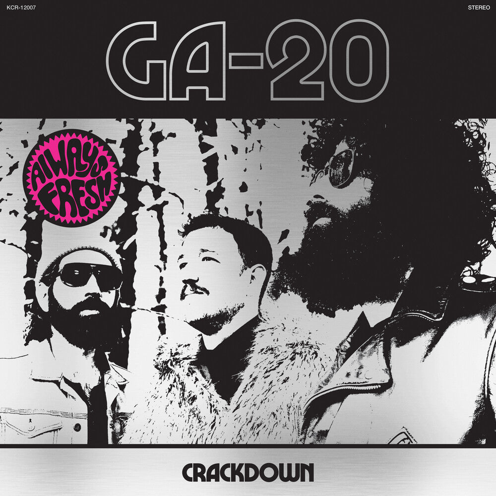 the album cover for GA-20 - Crackdown [Indie Exclusive Limited Edition Purple LP]