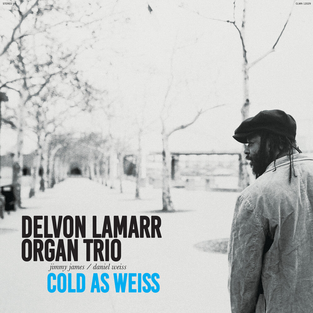 the album cover for Delvon Lamarr  Organ Trio - Cold As Weiss - Red [Colored Vinyl] (Red)