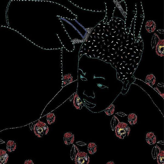 the album cover for Big Joanie - Back Home [Indie Exclusive Limited Edition Blue Seafoam Wave LP]