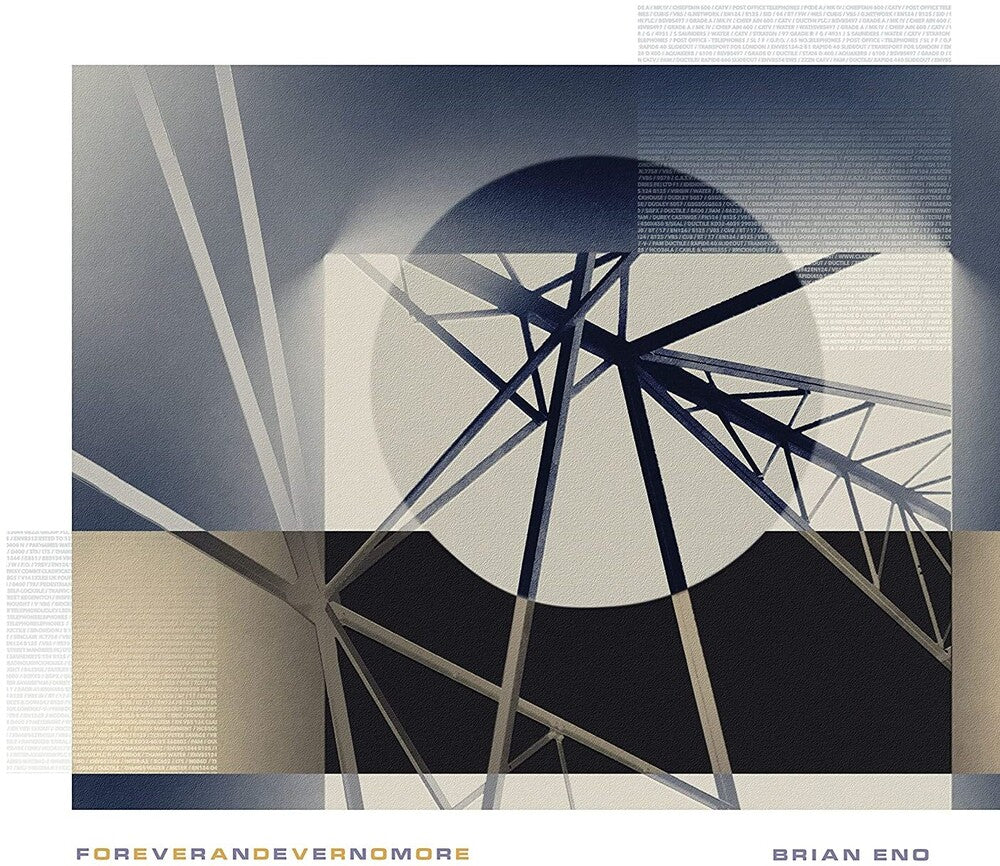 the album cover for Brian Eno - FOREVERANDEVERNOMORE [LP]