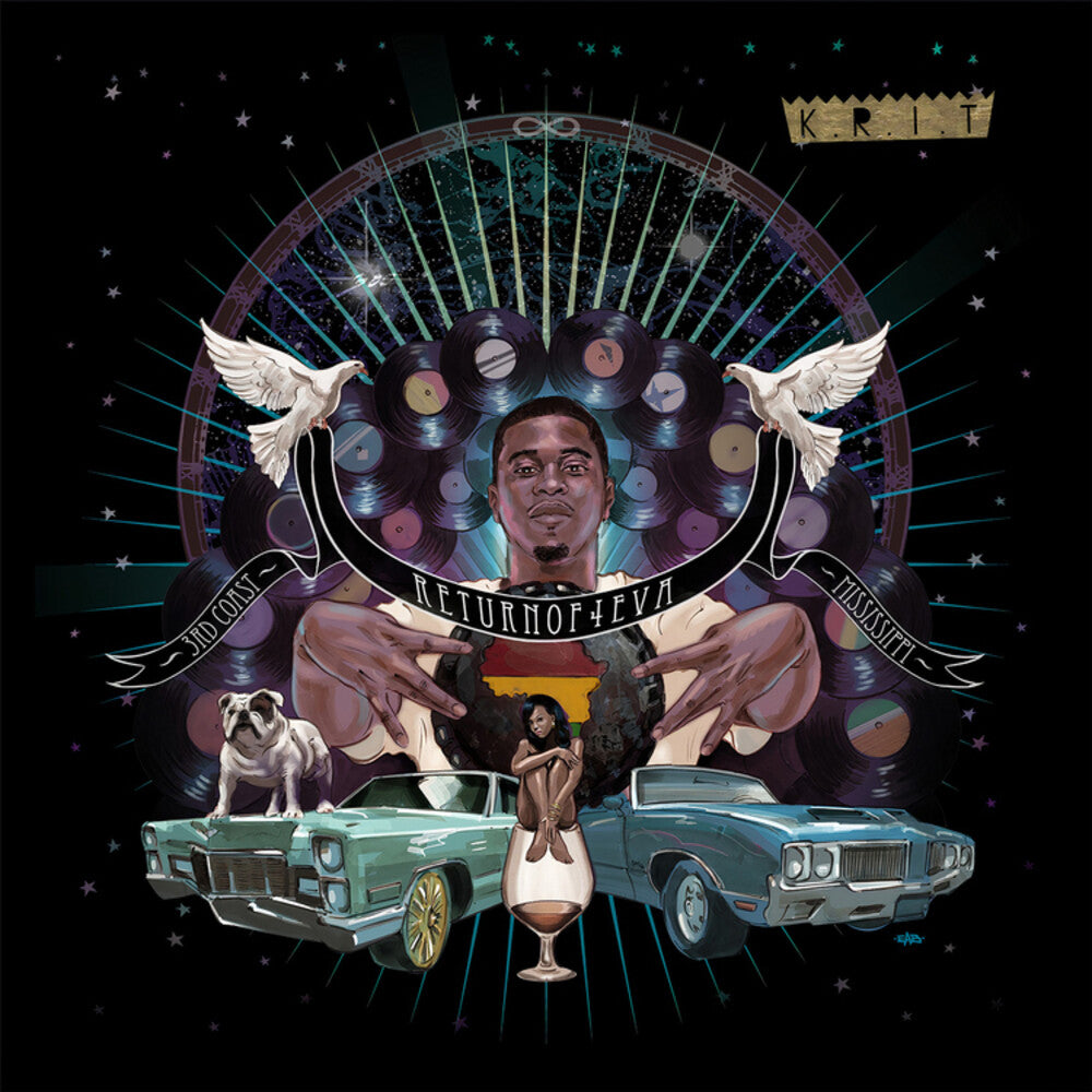 the album cover for Big K.R.I.T. - Return Of 4eva [Limited Edition]