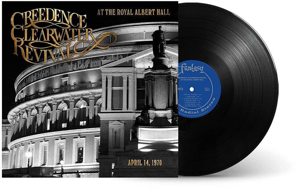 the album cover for Creedence Clearwater Revival - At The Royal Albert Hall [LP]