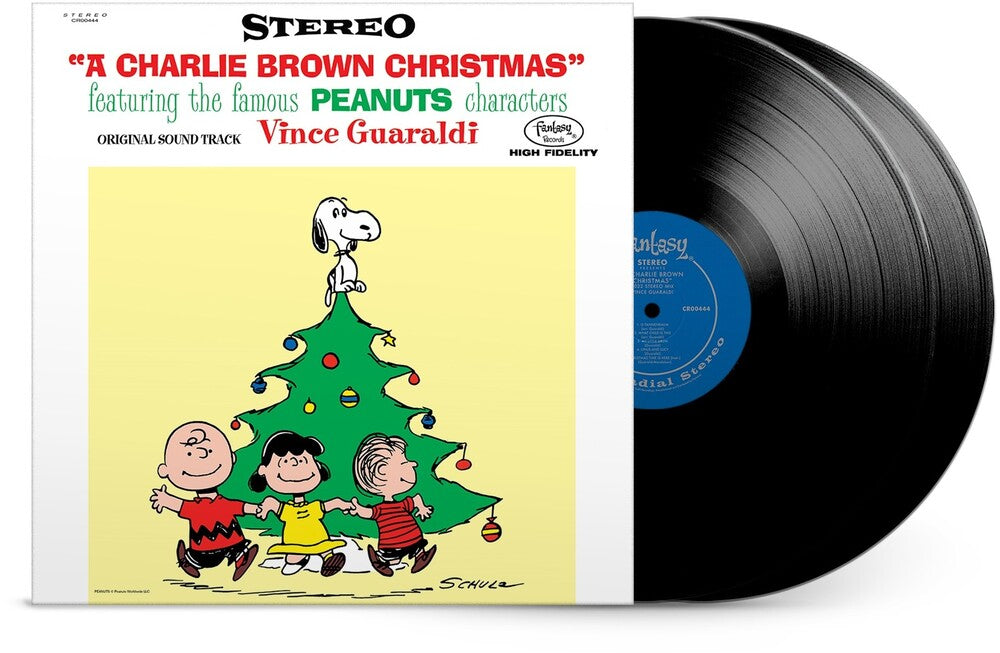 the album cover for Vince Guaraldi Trio - A Charlie Brown Christmas: Deluxe Edition [2LP]