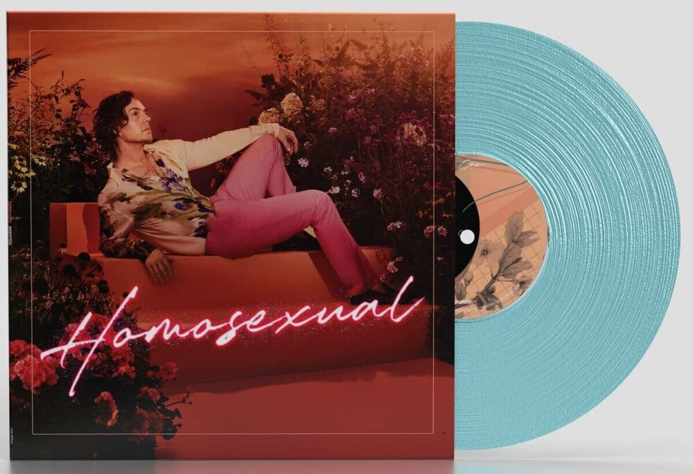 the album cover for Darren Hayes - Homosexual [Turquoise 2 LP]