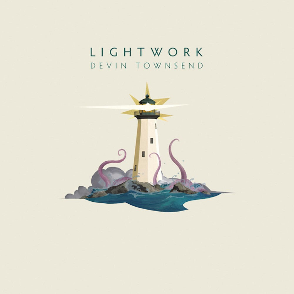the album cover for Devin Townsend - Lightwork [Indie Exclusive Limited Edition Sun Yellow 2LP/CD]