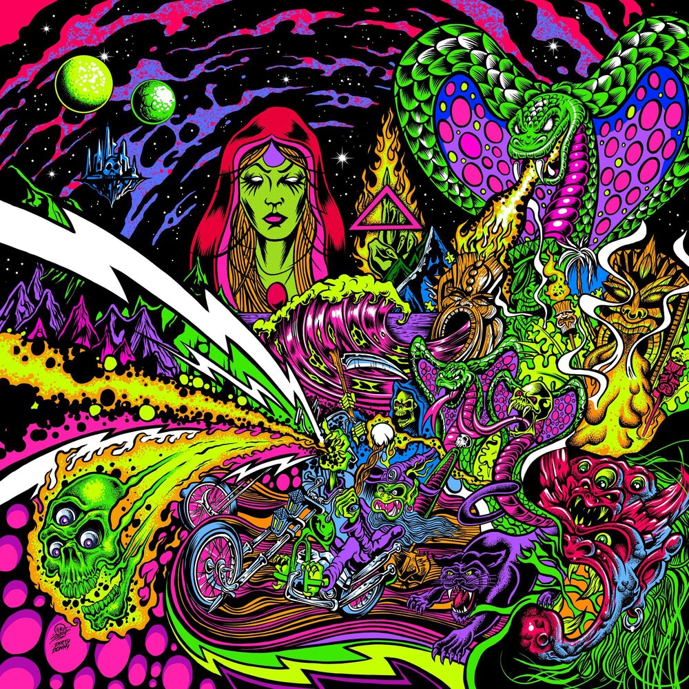 the album cover for Tropical Gothclub - Tropical Gothclub [Indie Exclusive Limited Edition Coke Bottle Clear LP]