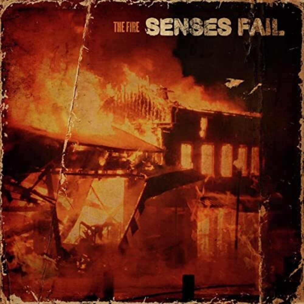 the album cover for Senses Fail - The Fire
